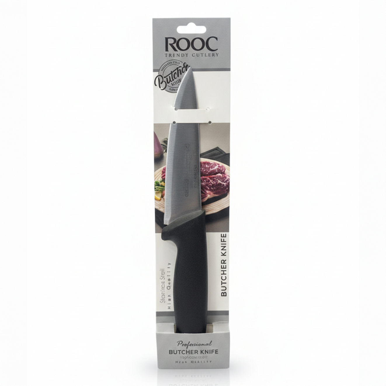 7- ROOC Trendy Cutlery Butcher Knife - Image 1