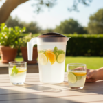 Plastic Water Pitcher with  Lid - Image 5