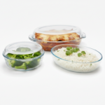 Borart 5-Piece Glass Ovenware and Casserole Set 'Ramadn offer' - Image 2