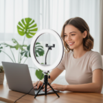 12" LED Ring Fill Light with Phone Holder - Image 2