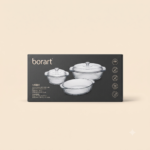 Borart 5-Piece Glass Ovenware and Casserole Set 'Ramadn offer'