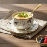 Momaz 18-Piece Butterfly Tea Set with Gold Spoons - Image 4