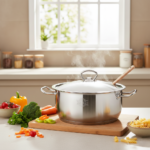 Premium Halogen Compatible Stainless Steel Casserole - Image 4
