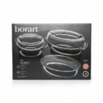 Borart 5-Piece Glass Ovenware and Casserole Set 'Ramadn offer'
