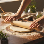 Hae-dam Korean Traditional Wooden Rolling Pin 40* 5  cm - Image 2