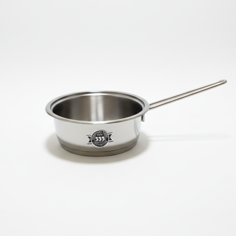 Gemini_Generated_Image_sxwg6isxwg6isxwg 555 Premium Stainless Steel Saucepan (No Lid) - Image 1