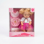 Lovely Baby Doll with Unicorn Outfit and Accessories'12'