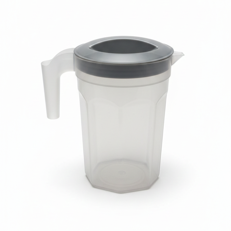 Gemini_Generated_Image_x6x4zox6x4zox6x4 Plastic Water Pitcher with Lid - Image 1