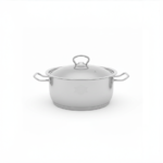 Premium Halogen Compatible Stainless Steel Casserole