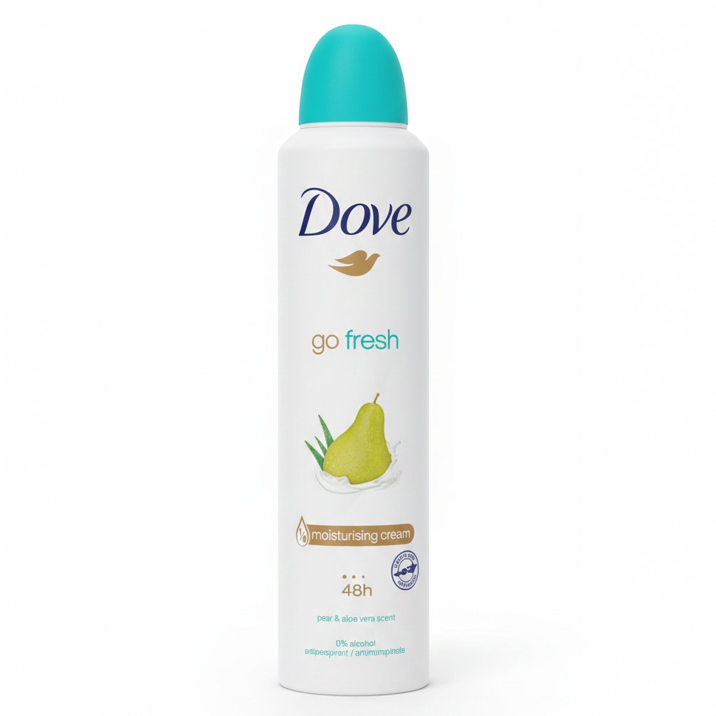 dove 222- Dove Go Fresh Antiperspirant Deodorant Spray 250 ml - Image 1