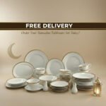 Deva set Gold Luxury of 'ramadan iftar'