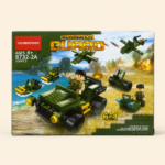 LELEBROTHER Peacekeeping Elite Guard 6-in-1 Military Set