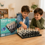lassic Folding Chess Set (Fun Game Chess) - Image 2