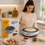 General STAR Electric Crepe Maker 1000W - Image 2