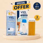 VIEL Beyond Beauty Hair Removal Waxing Set (Wax Heater + 100ml Wax Cartridge + 50 Epilating Strips)