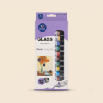 DOZEN Studio Glass Colour Paint Set (12 x 12ml) - Image 3