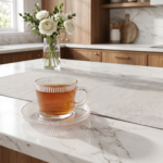 12-Piece Vintage Mixed Embossed Glass Coffee Cup and Saucer Set - Image 2