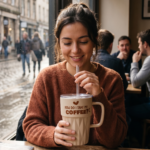 Coffee Ceramic Travel Mug - Image 2