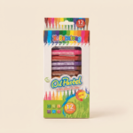12 Colors Oil Pastels Set - Image 4