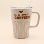 Coffee Ceramic Travel Mug