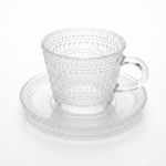 Glass Tea 6 Cup & 6 Saucer Set (12 Pieces) - Image 4
