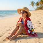 Kids Character Cotton Beach Towels 1m * 50 cm - Image 4