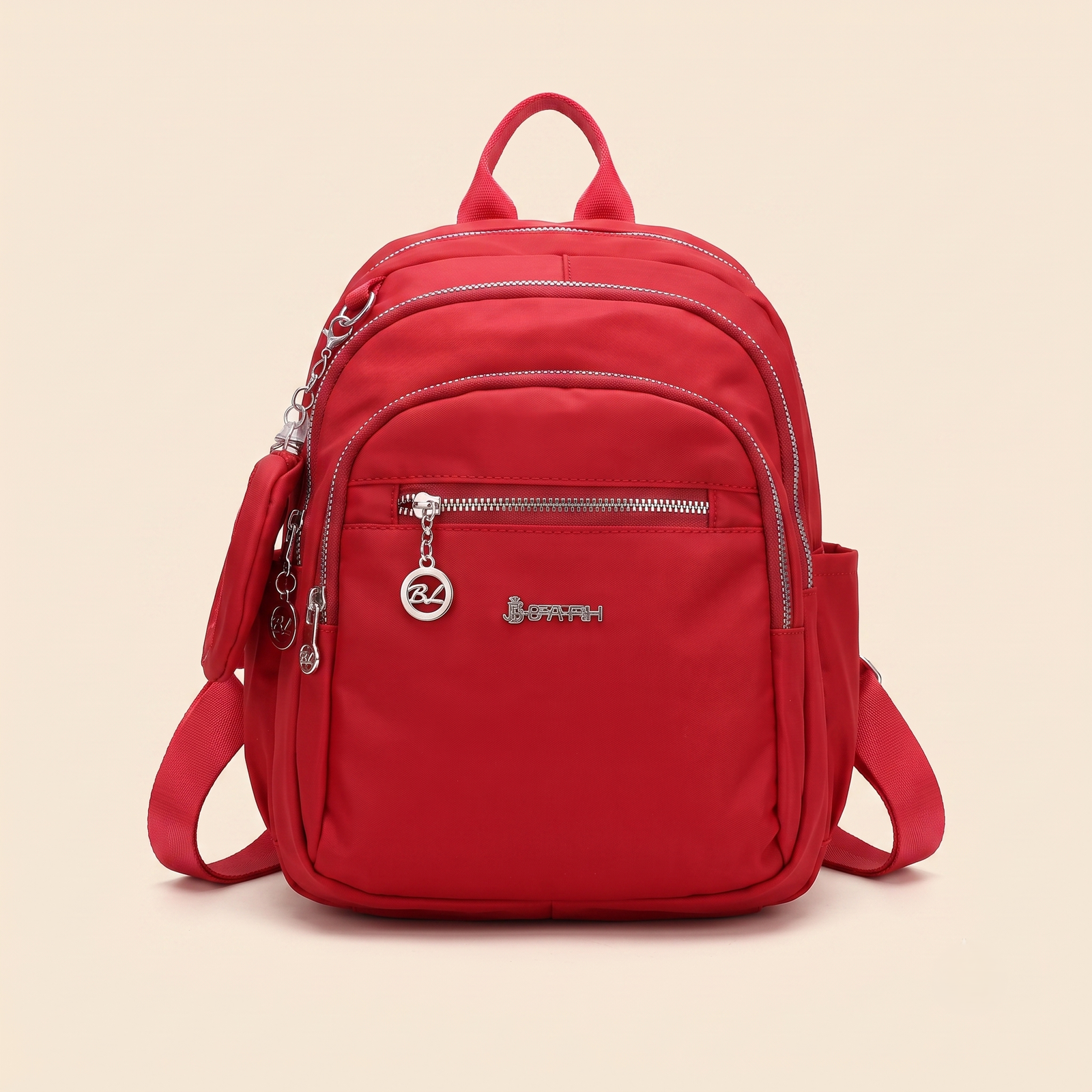 Gemini_Generated_Image_rzhlinrzhlinrzhluuuuuuuuuu Zippered Nylon Backpack - Image 1