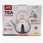Momaz Stainless Steel Tea Kettle – Gold Handle (Berlin Series) - Image 5