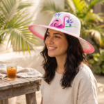 Wide Brim Summer Beach Hat - Image 4
