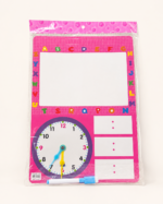 Kids Educational Learning Board with Alphabet, Clock & Writing Board - Image 5
