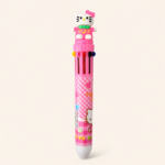 Hello Kitty 8 In 1 Multicolor Retractable Shuttle Ballpoint Pen