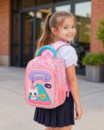 Kids 3D Relief Cartoon School Backpack Collection'13.5' - Image 3