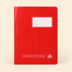 OPP Monotone Polypro Cover French Ruled Notebook (Grand Carreaux - Image 5
