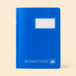 OPP Monotone Polypro Cover French Ruled Notebook (Grand Carreaux - Image 3