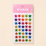 Glitter Star Reward Sticker Pack (5 Sheets) - Image 2
