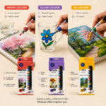 Dozen Studio Colour Set –  Glass  – 12 Colours x 12 ml - Image 2