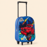 Boys 3D Jeep Trolley School Backpack