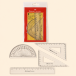Faber-Castell Mathematical Drawing Instrument Set – 4 Pieces