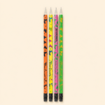 Star Color HB Graphite Pencil with Eraser – Assorted Butterfly Design