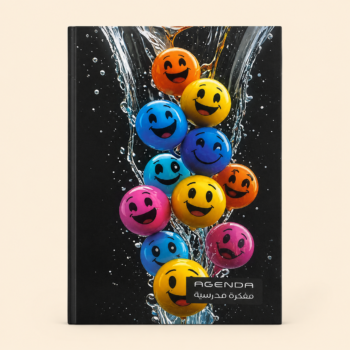 School Agenda Student Diary – 160 Sheets with Emoji Cover for Homework, Reminders & Notes