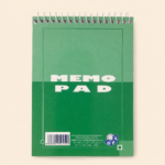 OPP Spiral Memo Pad 60 Sheets 8.5 x 12 cm – Lined