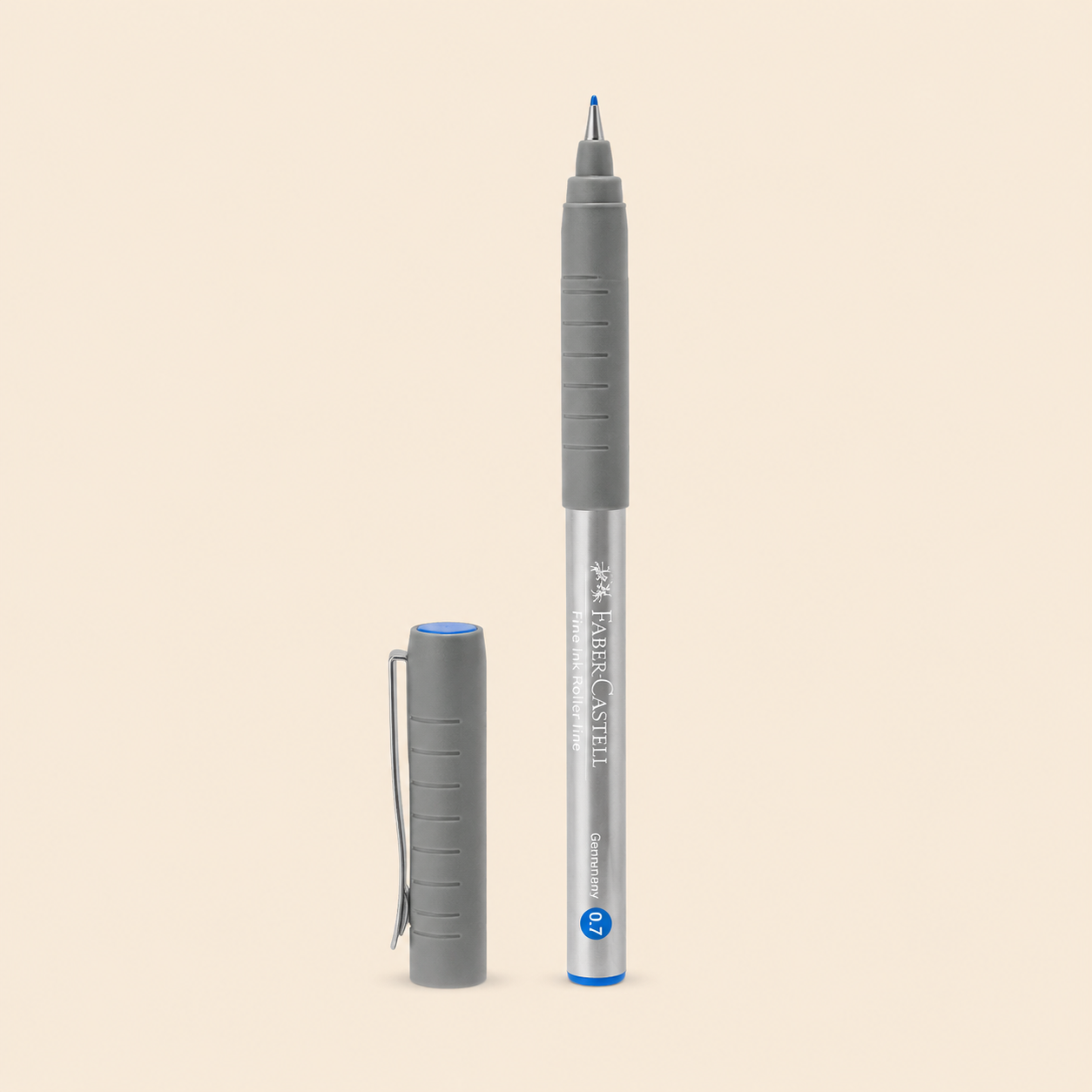 ChatGPT Image Aug 22, 2026, 02_43_47 PM (1) Faber-Castell Free Ink Rollerball Pen 0.7 mm-Blue - Image 1
