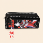 Ultraman Double-Zip Pencil Case with Figure Keychain
