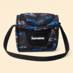 Happy Ordinar Active 18-Inch Three-Piece School Backpack Set – Black and Blue - Image 2