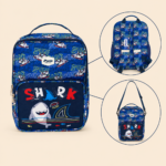Pronto Shark Surf 14-Inch 2-in-1 Backpack and Shoulder Bag