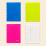Caliber Graph Paper Spiral Notebook – 96 Sheets- كارو