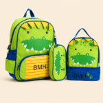 3-Piece Kids School Backpack Set with Lunch Bag & Pencil Case'16' - Image 3