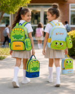 3-Piece Kids School Backpack Set with Lunch Bag & Pencil Case'16' - Image 2