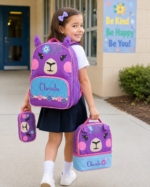 3-Piece Kids School Backpack Set with Lunch Bag & Pencil Case'16' - Image 5