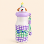 Cute Cartoon Dog Insulated Water Bottle 500 ml - Image 4
